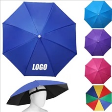 Head Umbrella Hat Summer Popular Sun With Elastic Band Head Umbrella Hat Summer Popular Sun With Elastic Band