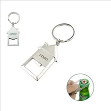 House Shaped Bottle Opener Key Holder