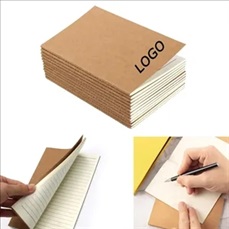 Kraft Paper Notebook Ruled Line Book