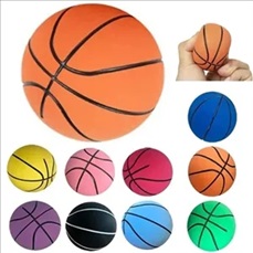 MOQ 50 Custom Mini Elastic Rubber Basketball Bouncy Balls
