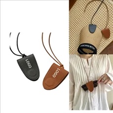 Magnetic Leather Sunglass Holder Eyeglass Hanger Clip