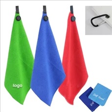 Magnetic high weight golf towel