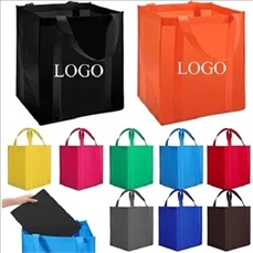 Non-Woven Reusable Grocery Shopping Tote Bag