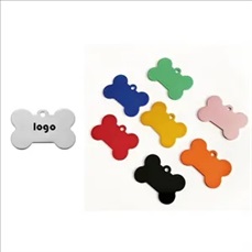 Pet ID Tags With Bone Shaped