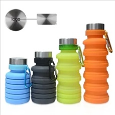 Pineapple silicone folding water cup