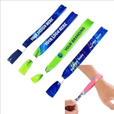 Plastic Lock Reusable Event Wristbands