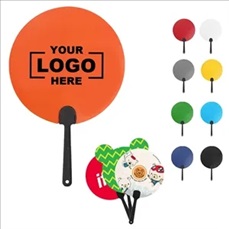 Plastic Round Handheld Fans