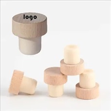 Red Wine Wooden Stopper