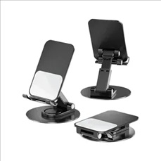 Rotating Height Adjustable Cell Phone Stand for Desk