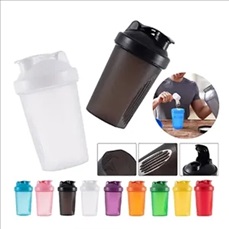 Shaker Bottle with Wire Whisk Balls
