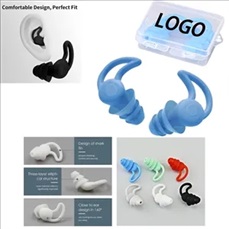 Silicone Noise-Isolating Earplugs Travel Noise Protection