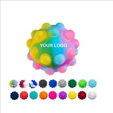 Silicone Push Bobble Fidget Stress Ball