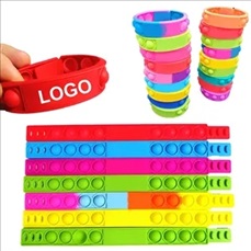 Silicone Push Pop Bracelet Fidget Toy