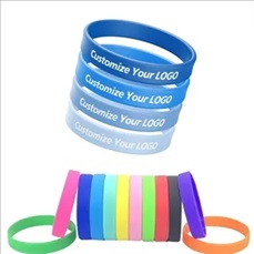 Silicone Rubber Sport Wristband