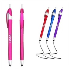Softy Touch Screen Plastic Ballpoint Pen