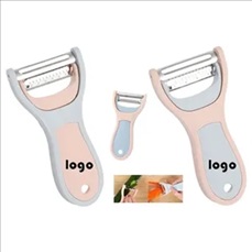 Stainless Steel 2-in-1 Fruit Peeler