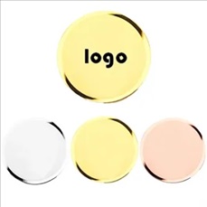 Stainless Steel Name Badges Made Round