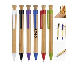 The Camden Bamboo Retractable Wheat Straw Eco-Pen