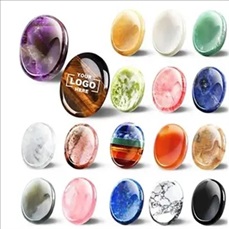 Thumb Worry Stone Crystal Anxiety Stress Relief Meditation