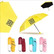 Ultra Lighweight Umbrella With Capsule Case