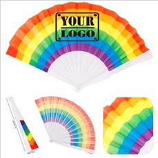 Vibrant Foldable Fan Portable Stylish And Cool