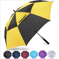 Wind Vented Auto Open Golf Umbrella